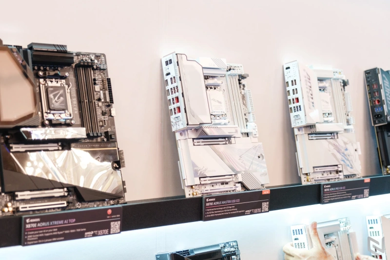 Computex 2025 – Một vòng gian hàng GIGABYTE: Laptop mới, mainboard X3D